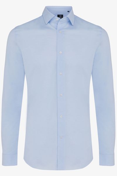 SUPREME JERSEY OVERHEMD LICHTBLAUW