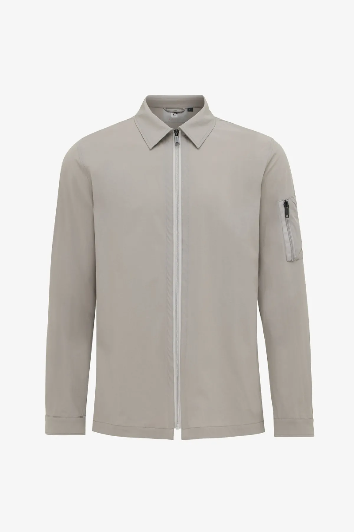 Monogram Overshirt Power | Grijs