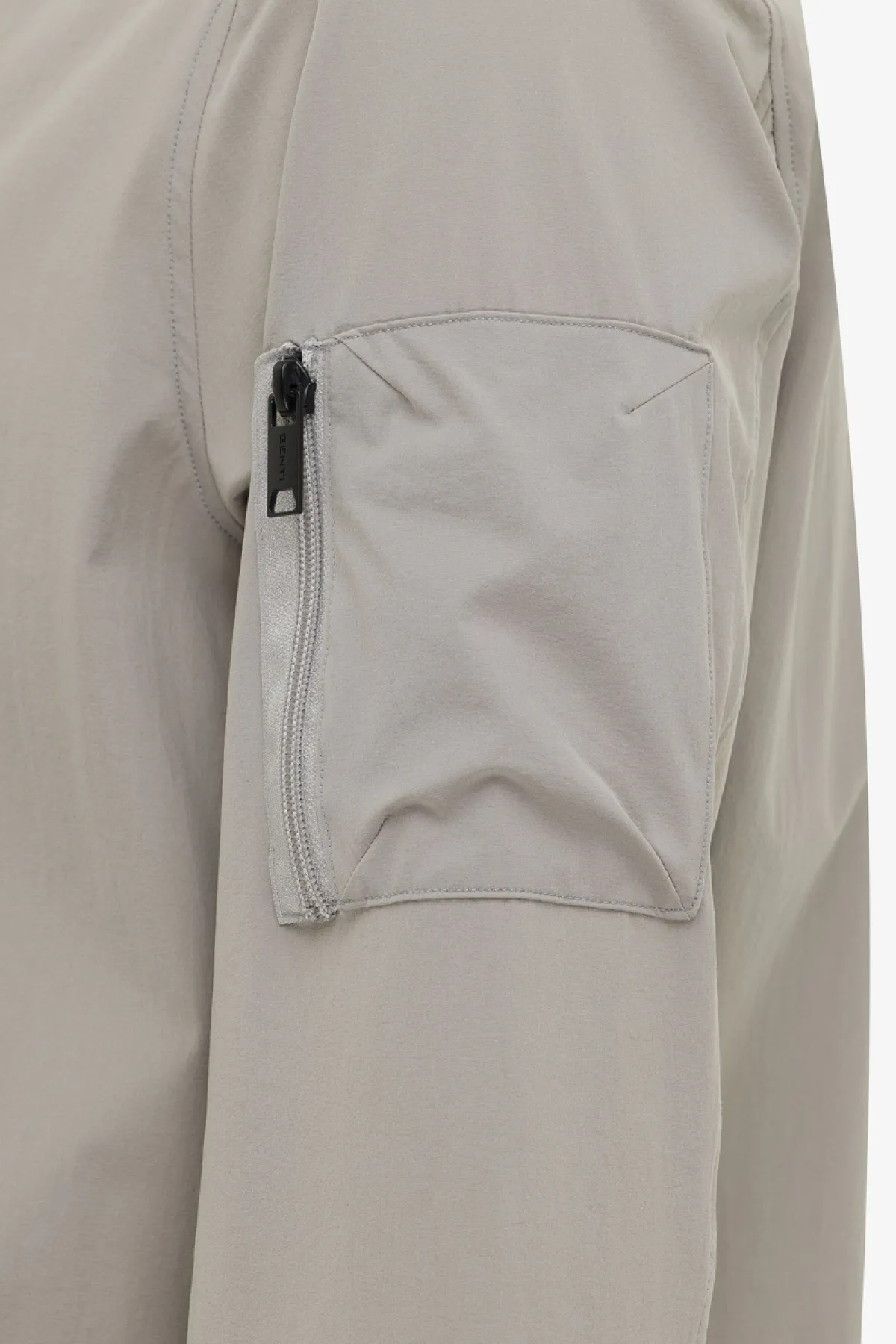 Monogram Overshirt Power | Grijs