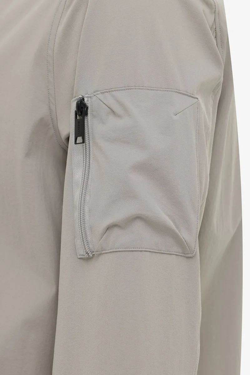 Monogram Overshirt Power | Grijs
