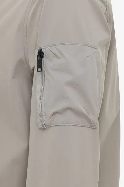 Monogram Overshirt Power | Grijs