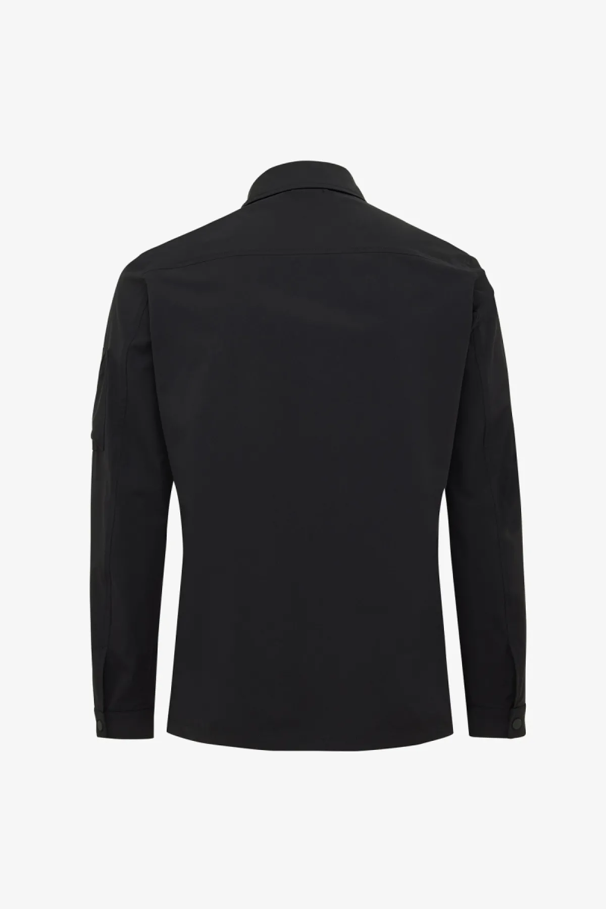 Monogram Overshirt Power | Zwart
