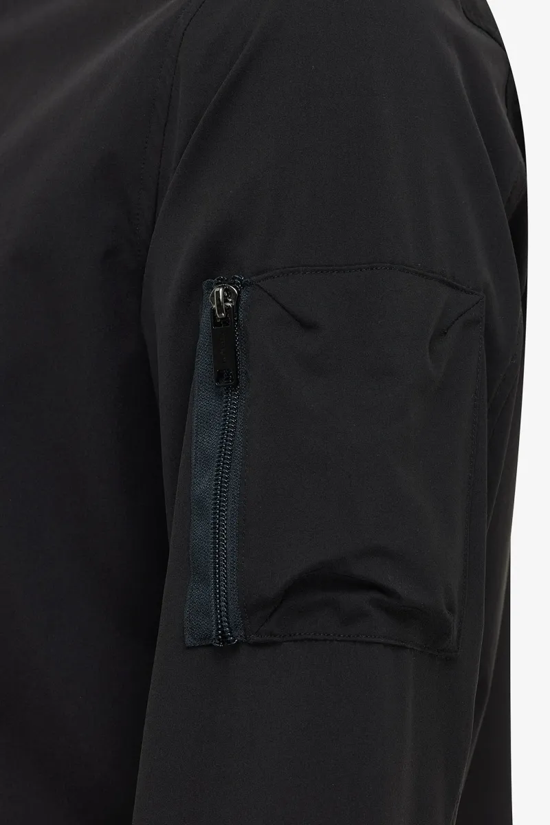 Monogram Overshirt Power | Zwart