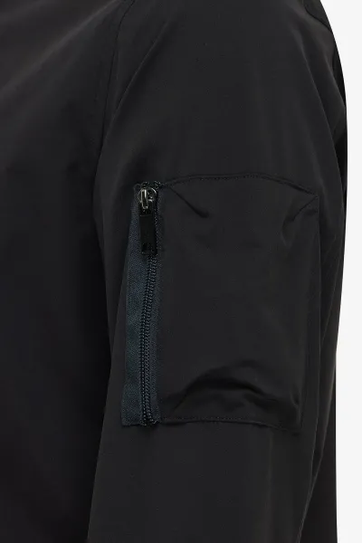Monogram Overshirt Power | Zwart