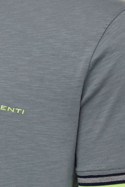 GEWASSEN T-SHIRT GROEN