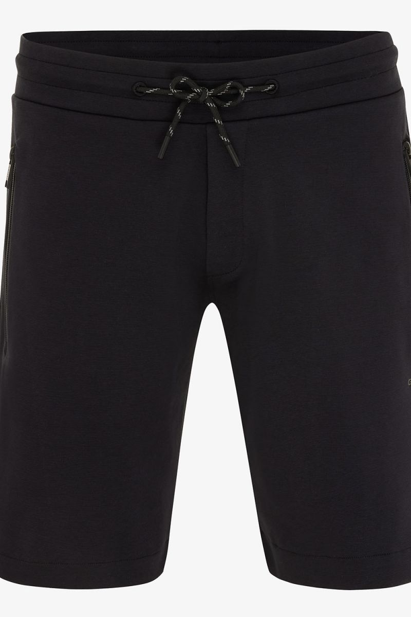 KORTE SWEAT BROEK ZWART