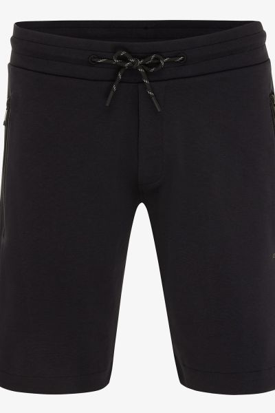 KORTE SWEAT BROEK ZWART