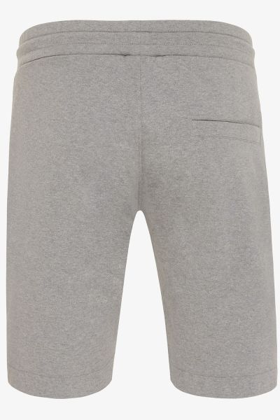 KORTE SWEAT BROEK MELANGE GRIJS