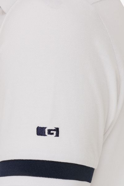 PIQUE STRETCH POLO TAPING WIT