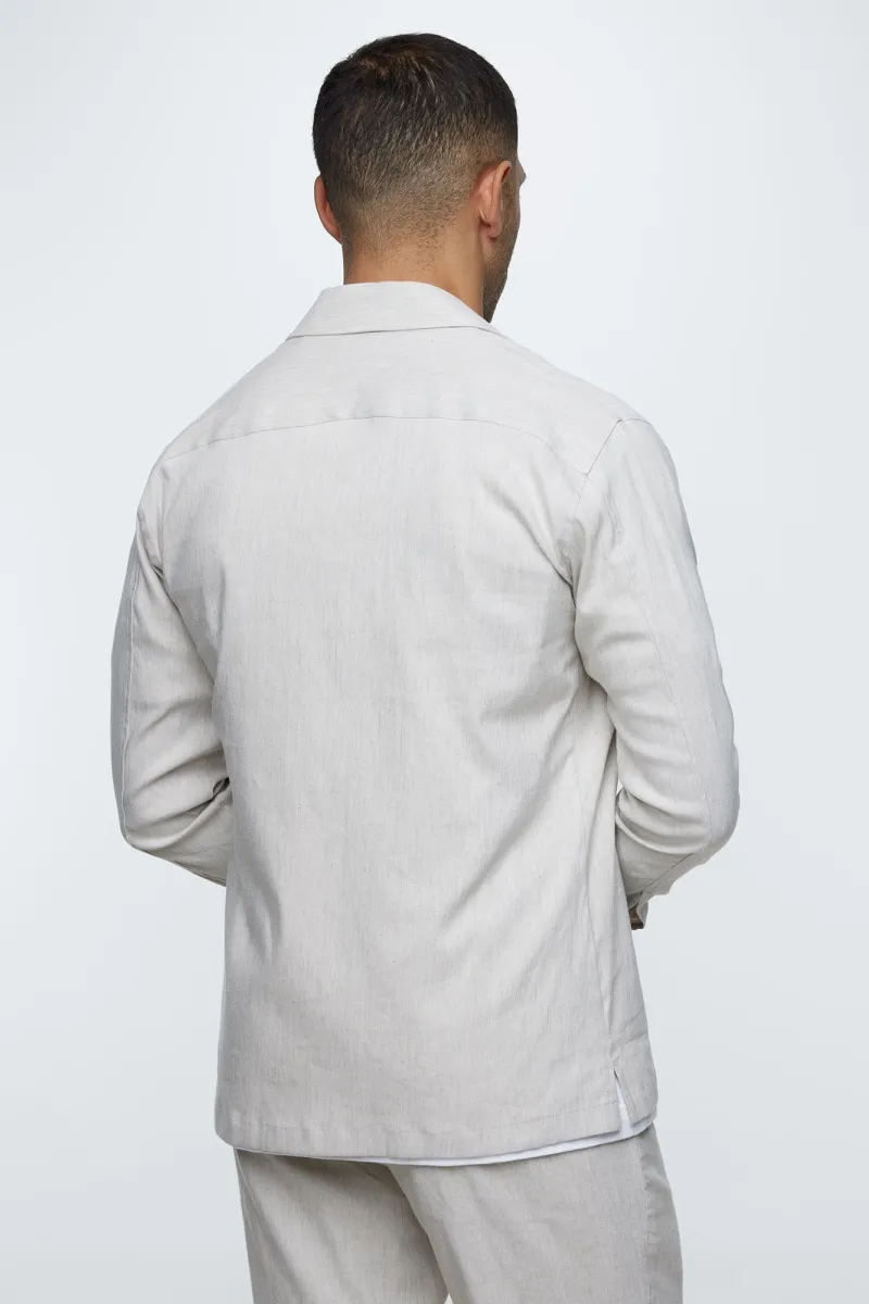 Overshirt | Linnen stretch