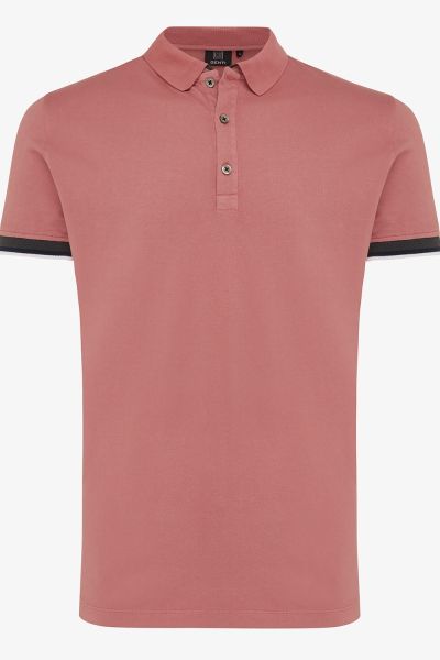 PIQUE STRETCH POLO KORAAL