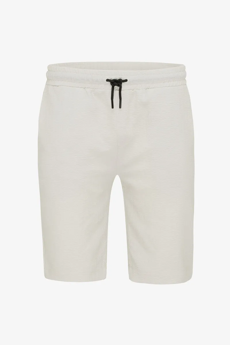 Monogram Shorts | Beige