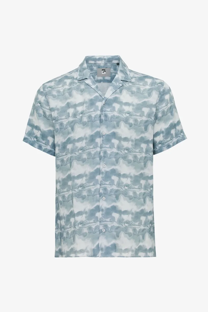 Monogram Shirt | Lichtgrijs