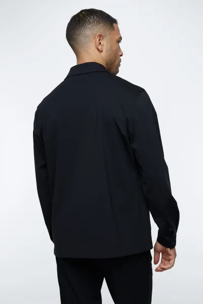 Overshirt Thomas zwart