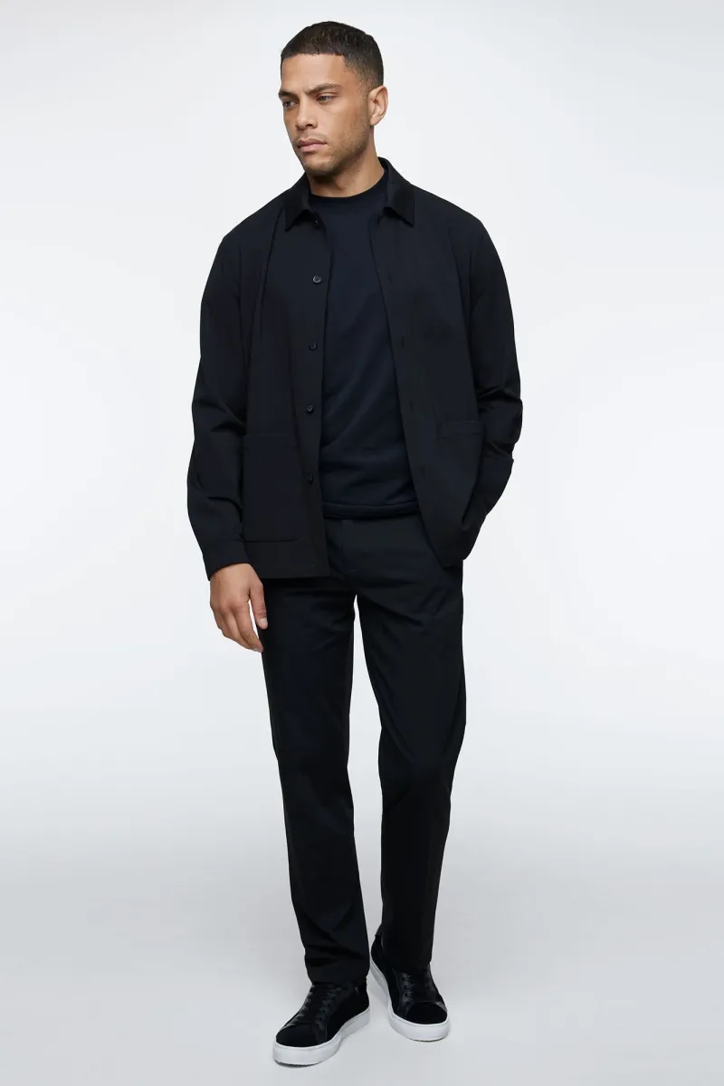 Overshirt Thomas zwart