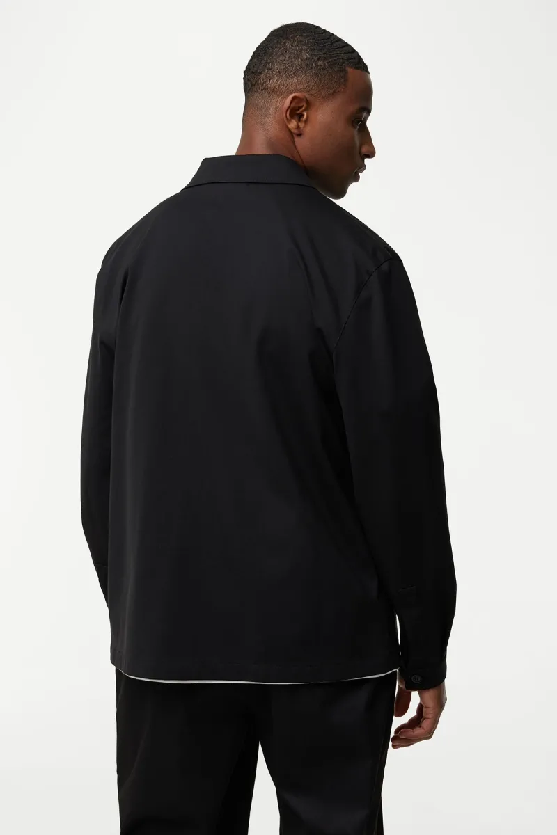 Overshirt Thomas zwart