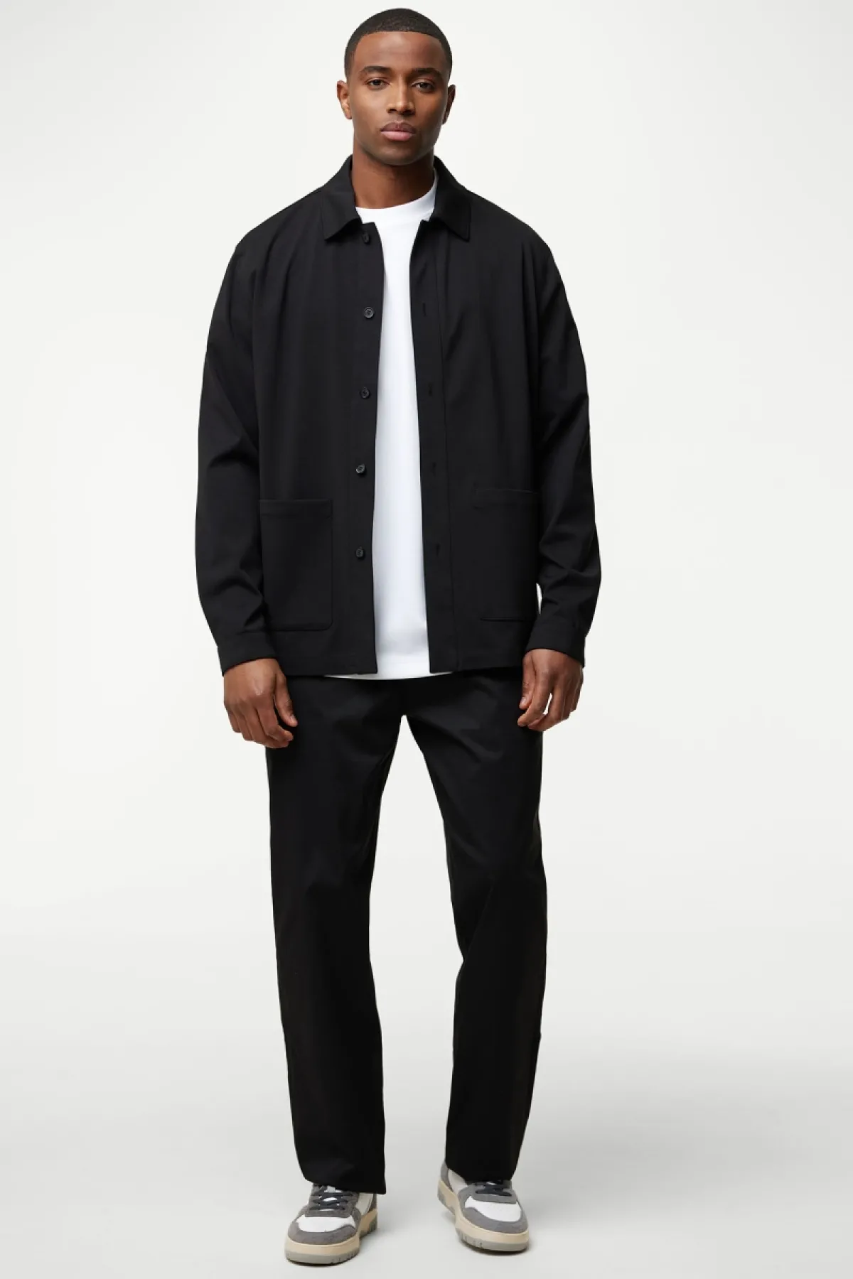 Overshirt Thomas zwart