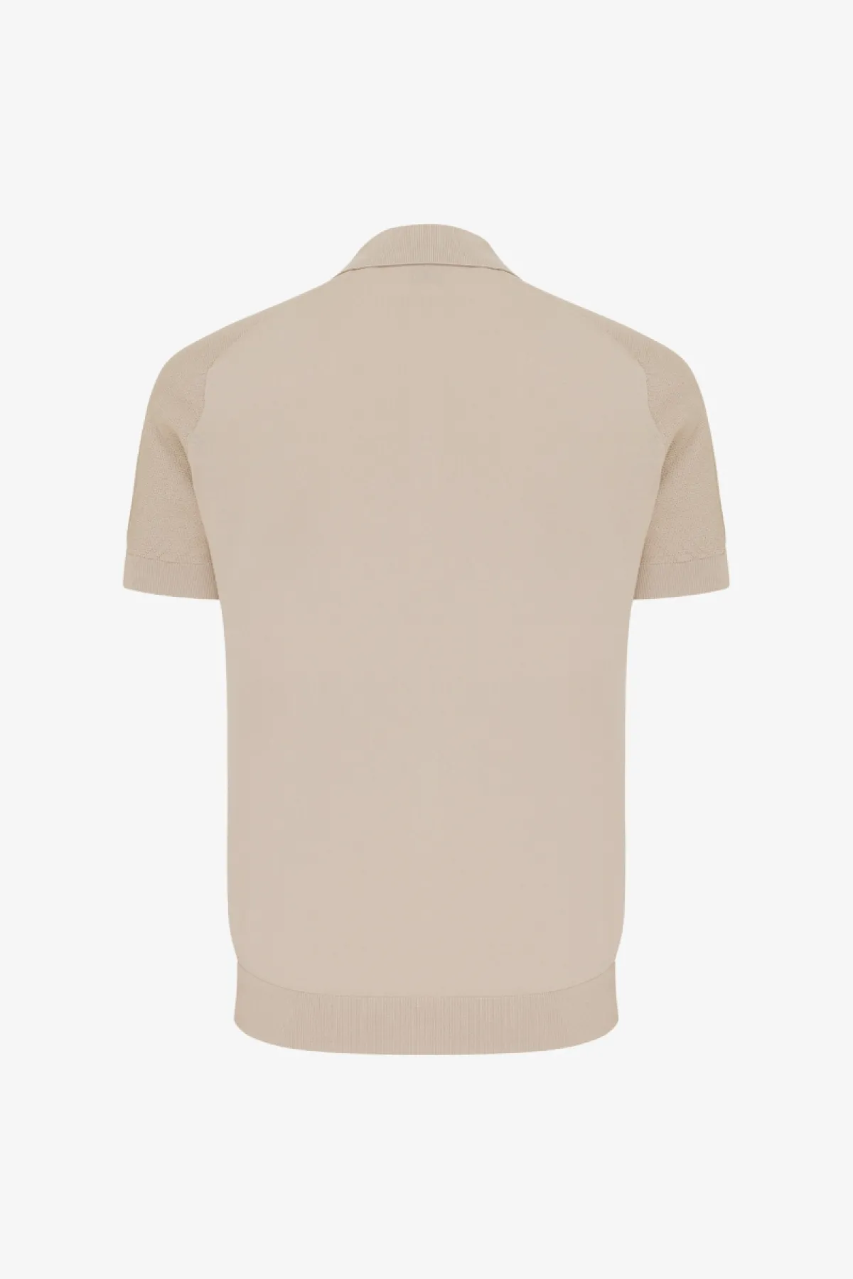 Polo zip | Beige