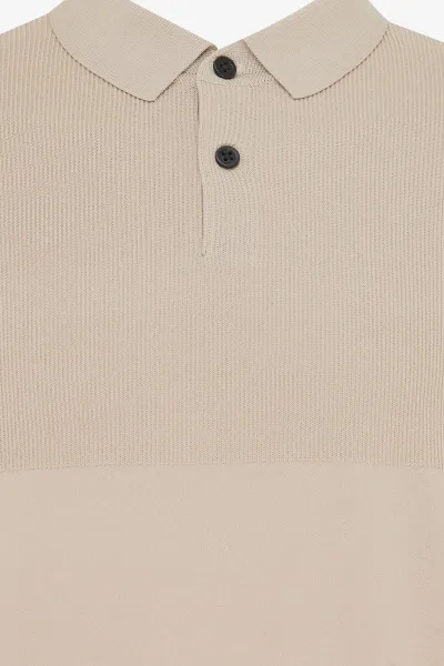 Polo button | beige