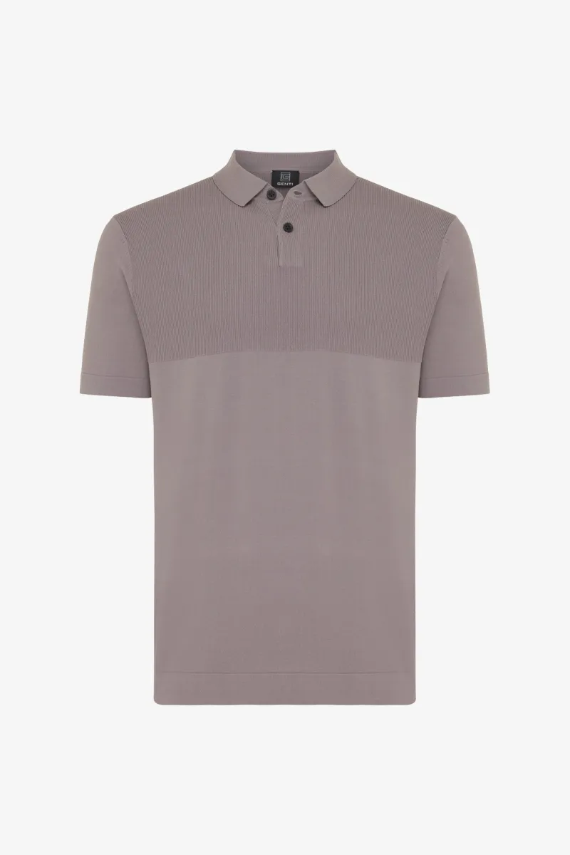 Polo button | Mauve