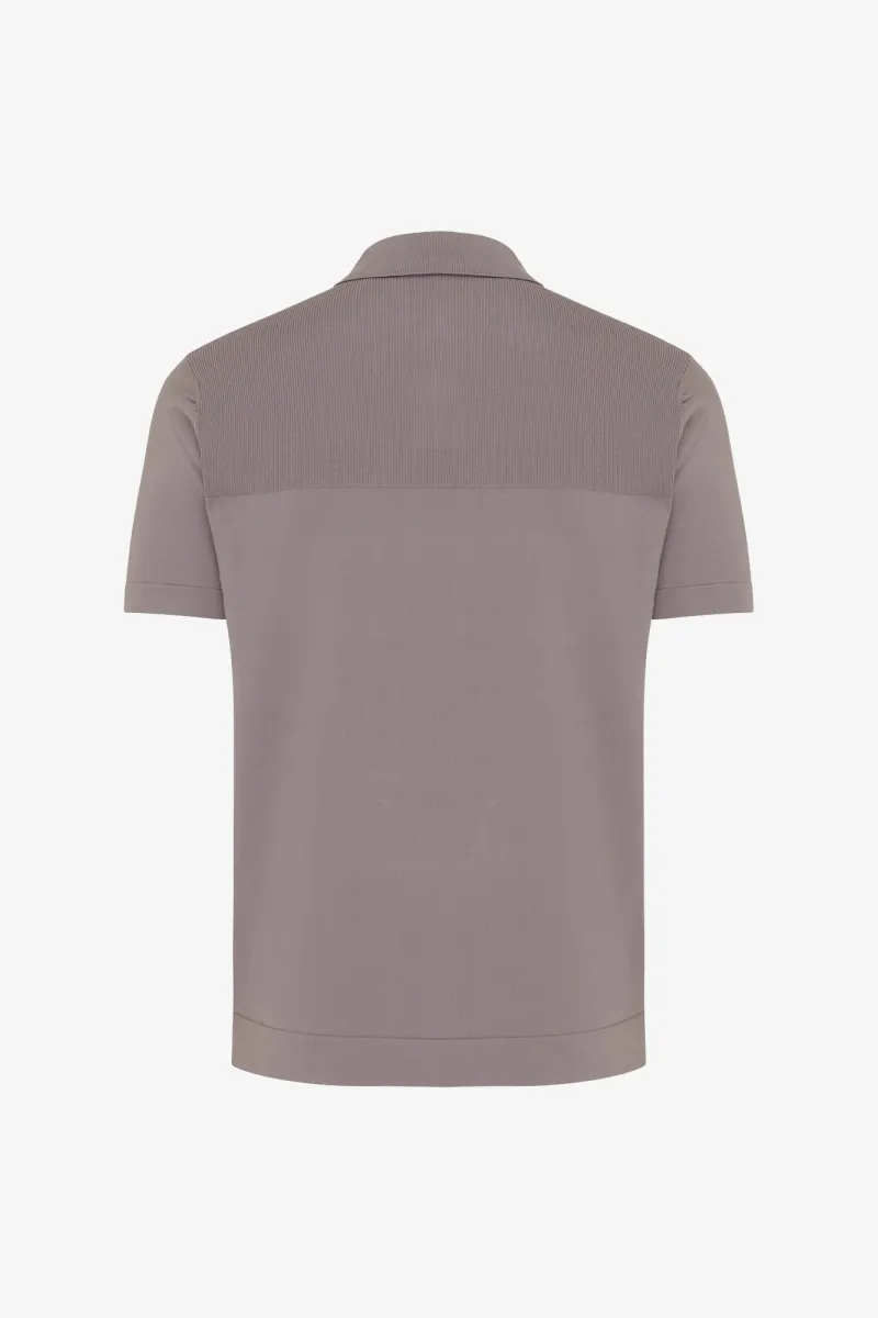 Polo button | Mauve