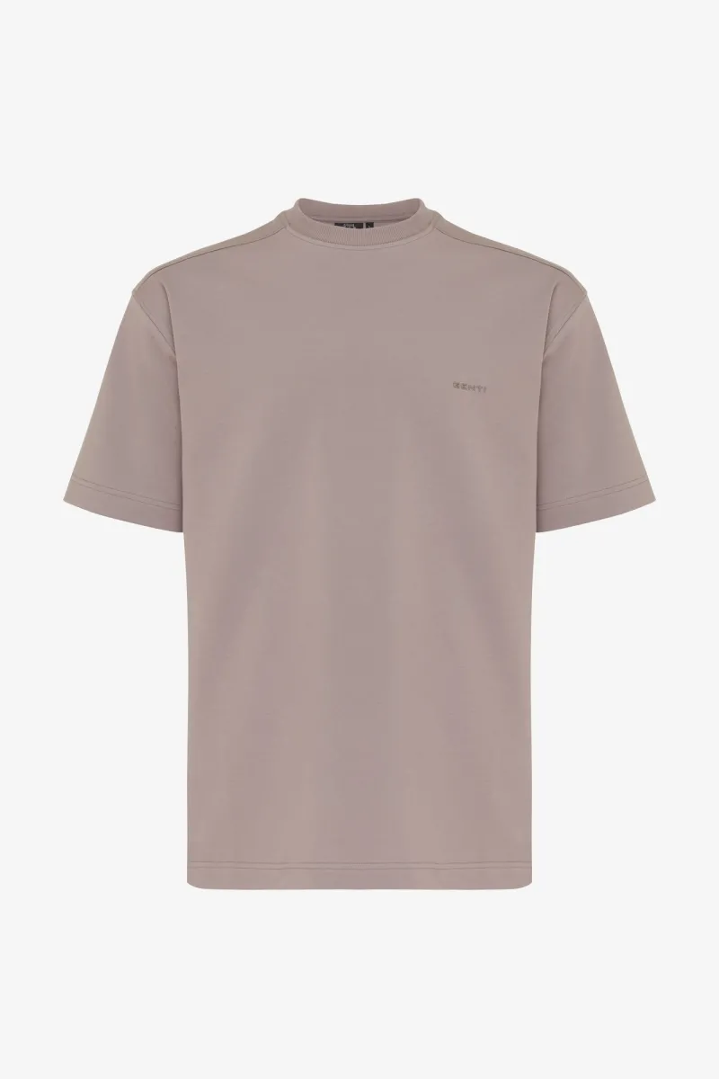Relaxed fit T-shirt | Mauve