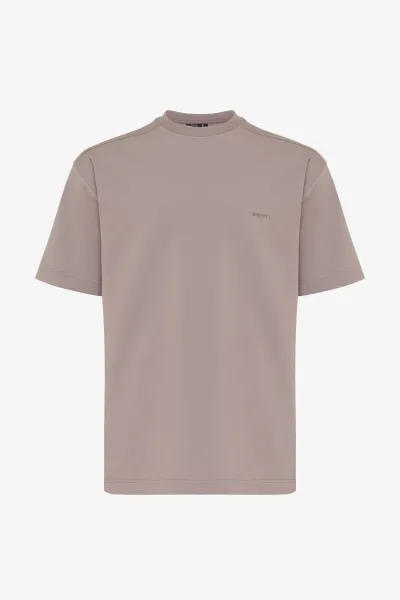 Relaxed fit T-shirt | Mauve