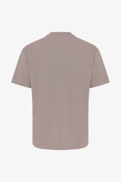 Relaxed fit T-shirt | Mauve