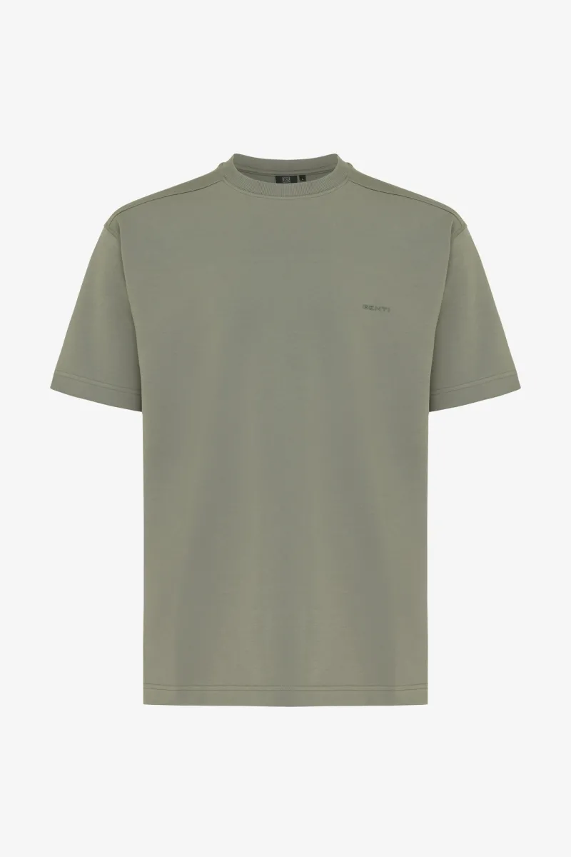 Relaxed fit T-shirt | Groen