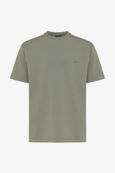 Relaxed fit T-shirt | Groen
