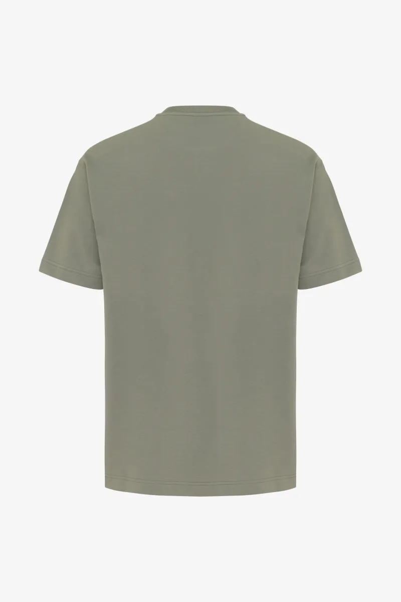 Relaxed fit T-shirt | Groen