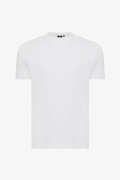 T-shirt Effen | Wit