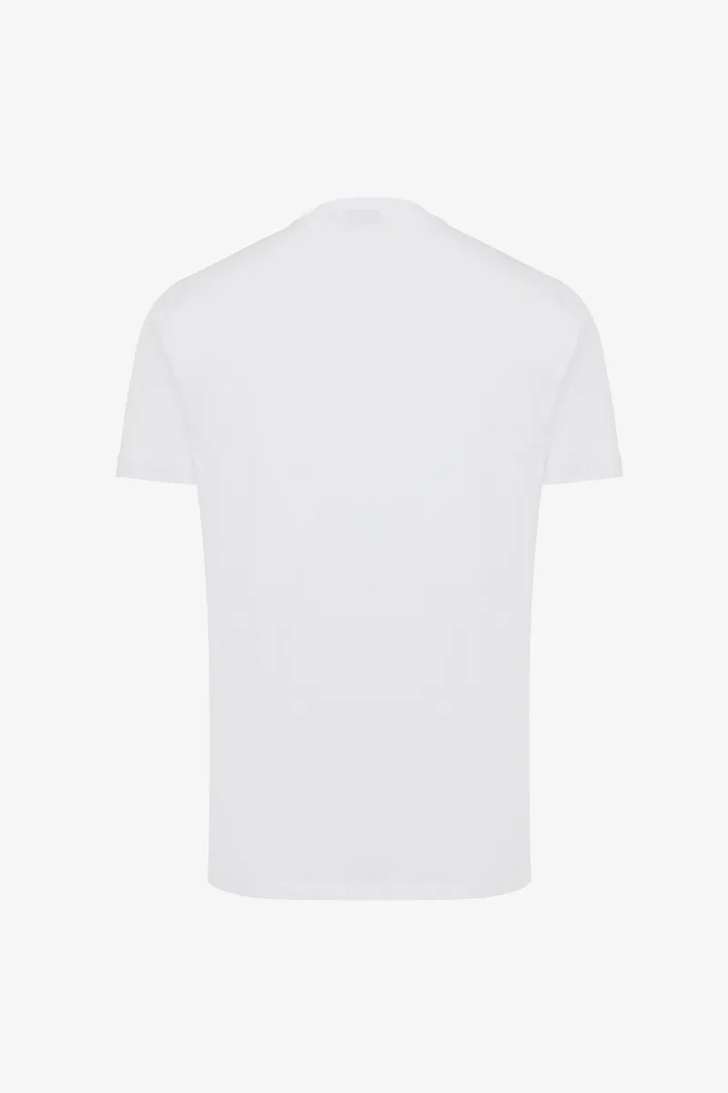T-shirt Effen | Wit