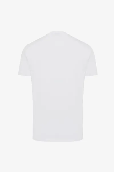 T-shirt Effen | Wit