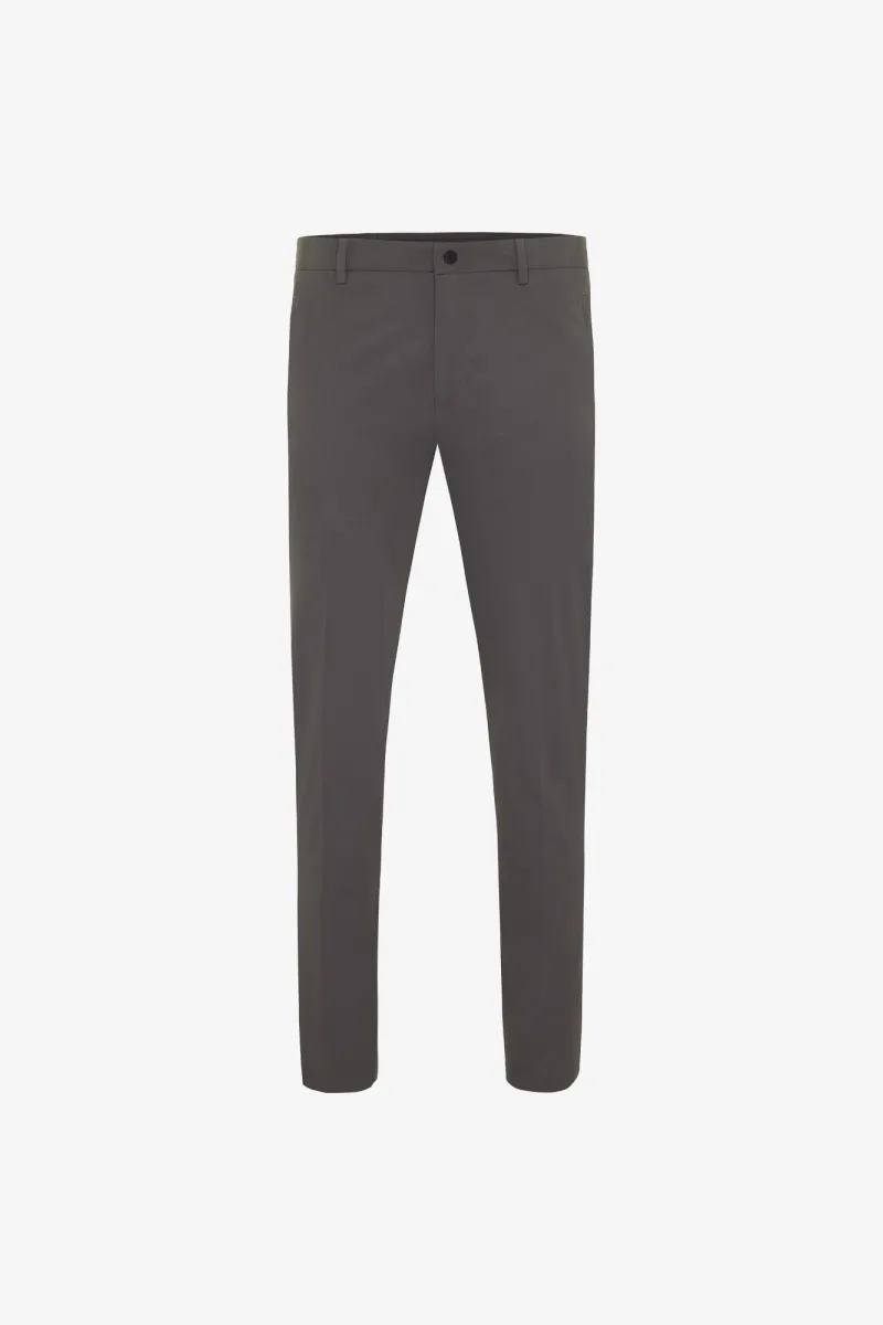 Monogram trousers Bronx | donkergrijs