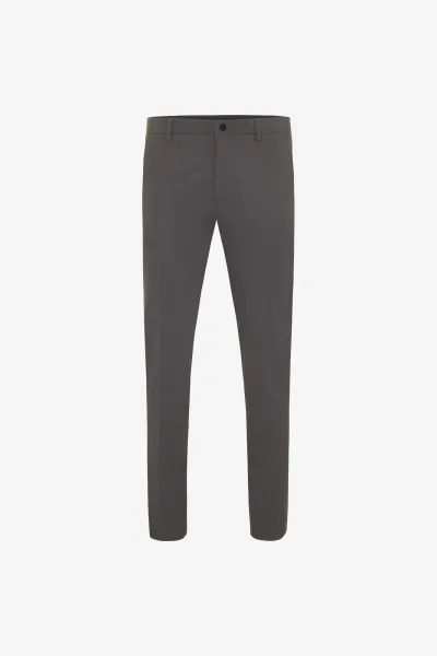 Monogram trousers Bronx | donkergrijs