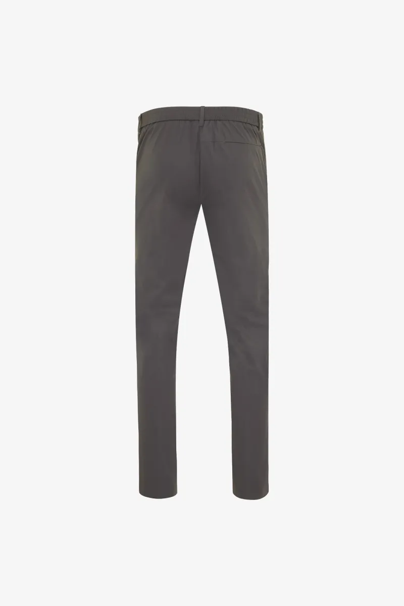 Monogram trousers Bronx | donkergrijs