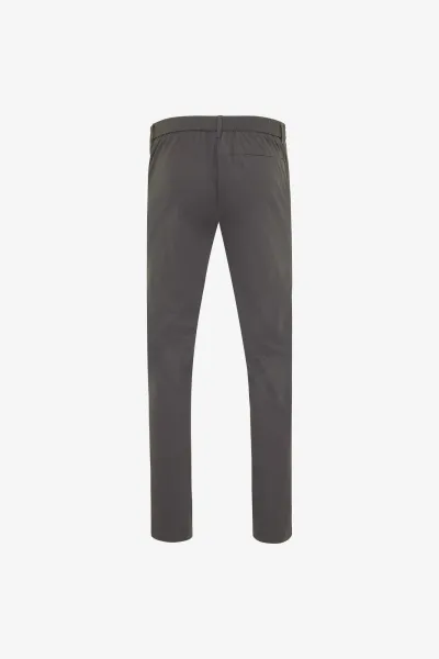 Monogram trousers Bronx | donkergrijs