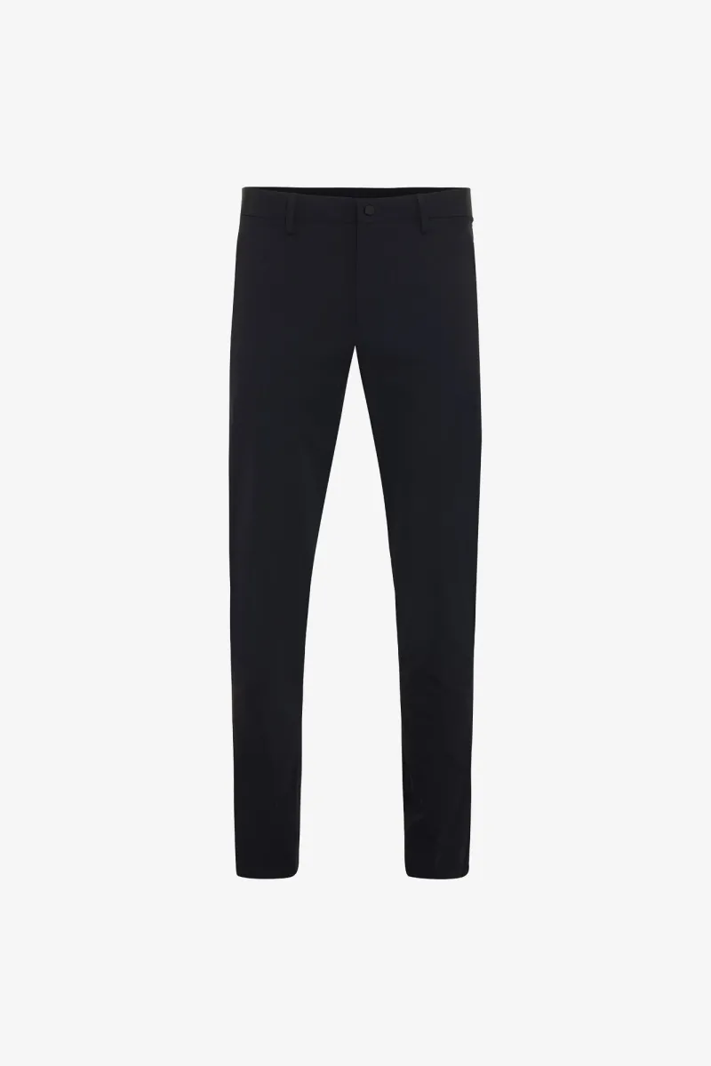 Monogram trousers Bronx | zwart