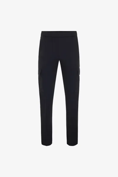 Monogram trousers Supreme | donkerblauw