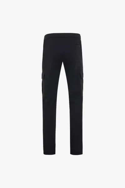 Monogram trousers Supreme | donkerblauw
