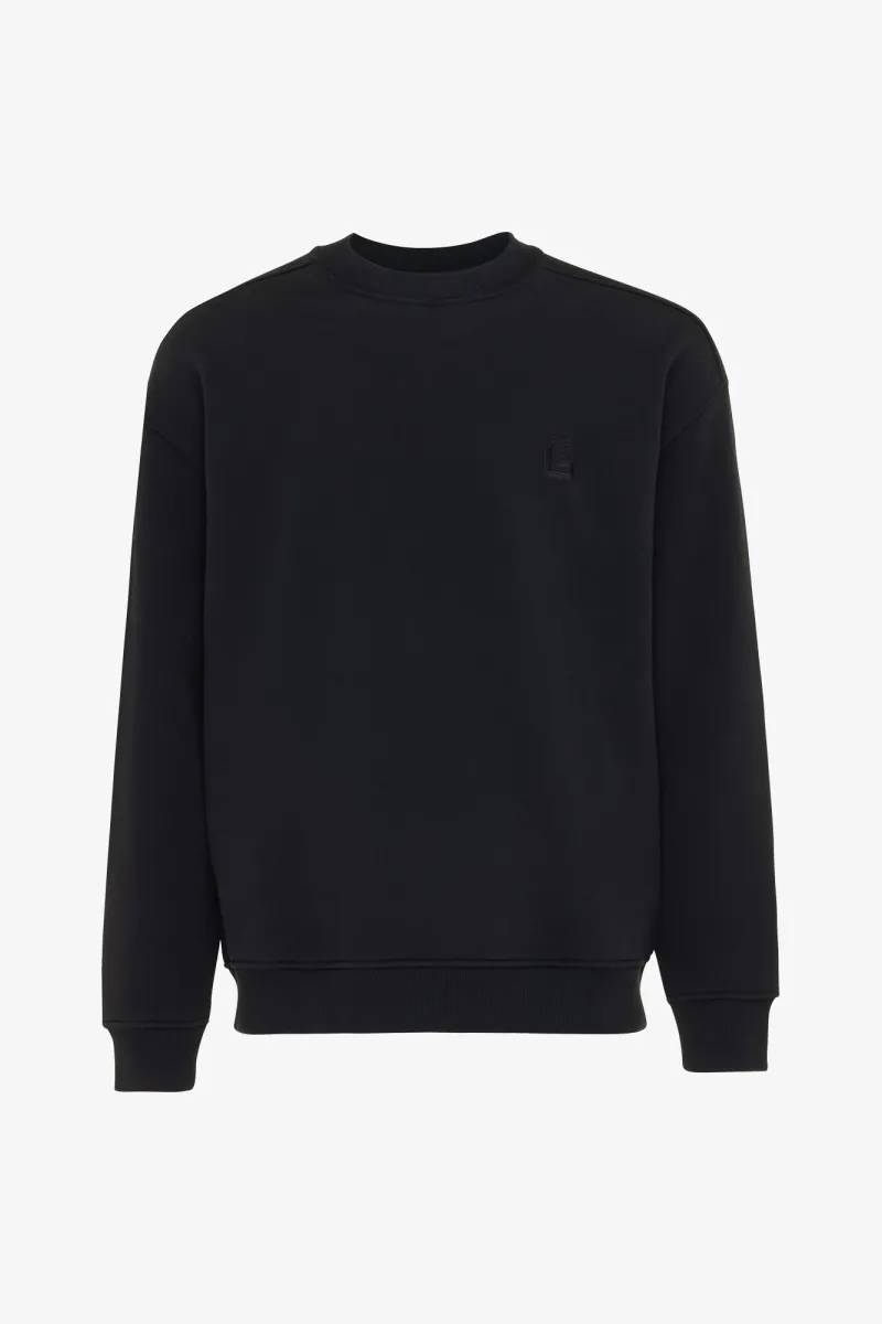 Monogram crewneck | zwart