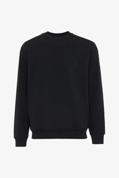 Monogram crewneck | zwart