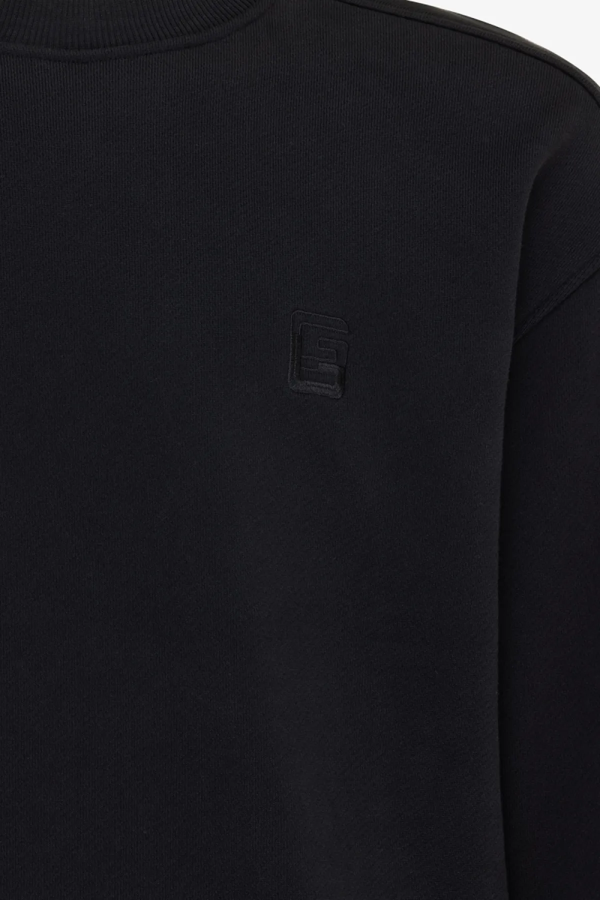 Monogram crewneck | zwart
