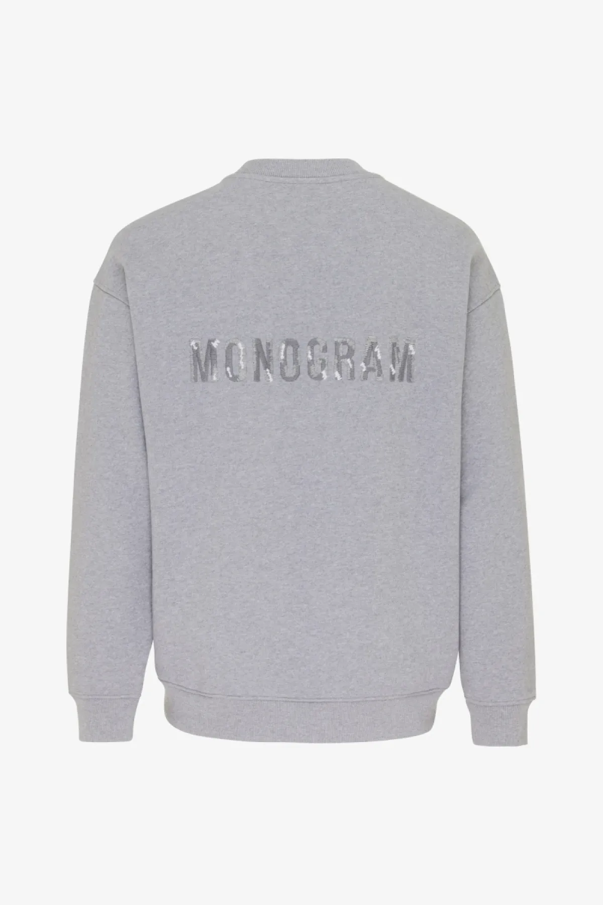 Monogram crewneck | grijs