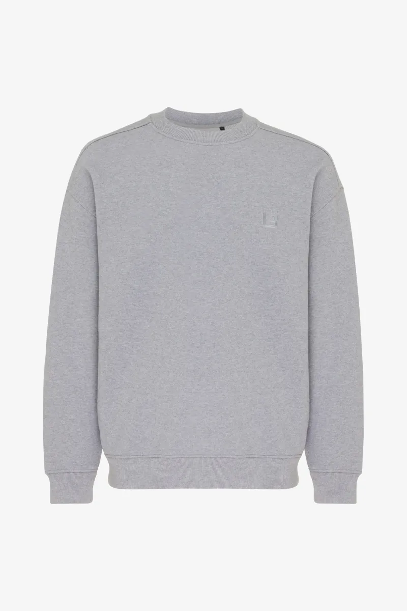 Monogram crewneck | grijs