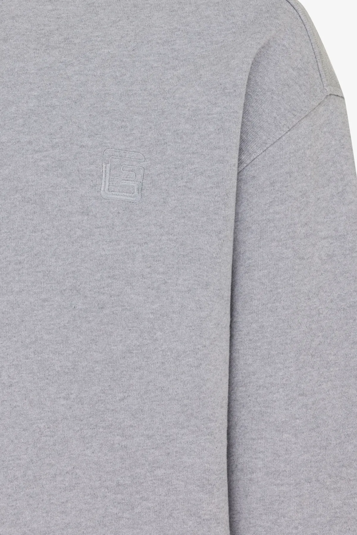 Monogram crewneck | grijs
