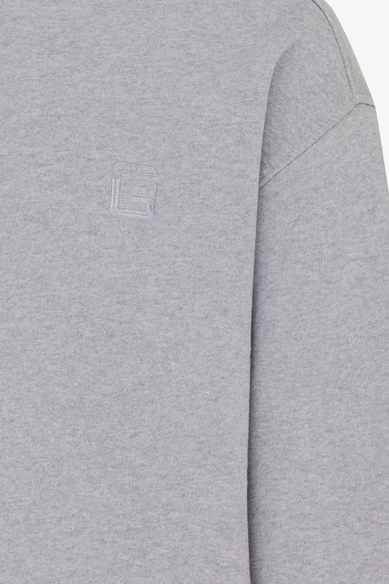 Monogram crewneck | grijs