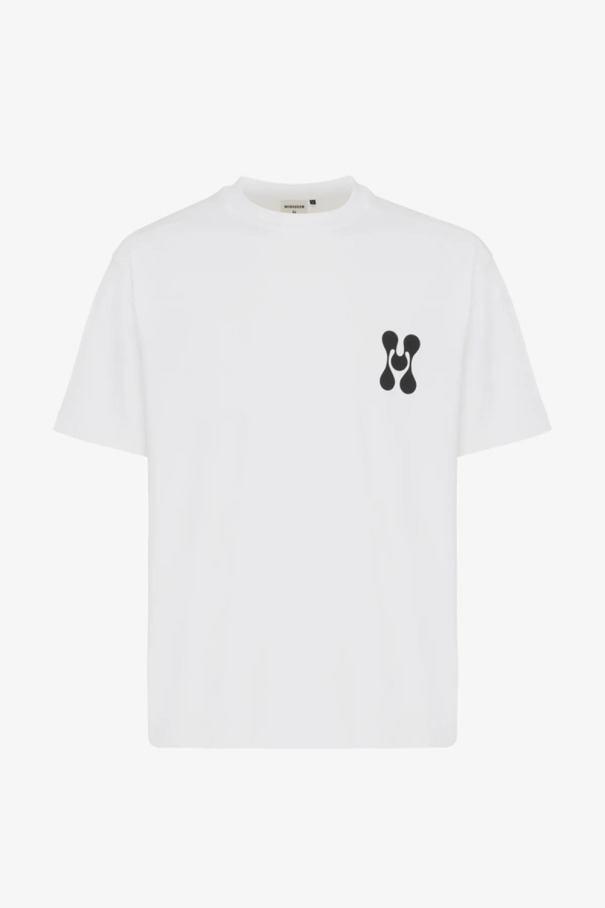 Monogram T-shirt | wit