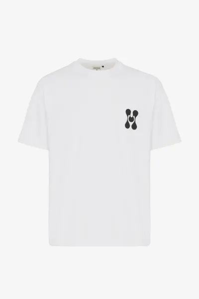 Monogram T-shirt | wit